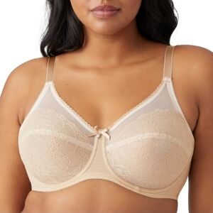 NWT Wacoal Retro Chic Full Figure Underwire Bra - 38J US / 38GG UK